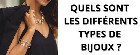 Schéma des différents types de bijoux créés par la joaillerie : bagues, colliers, pendentifs, etc.