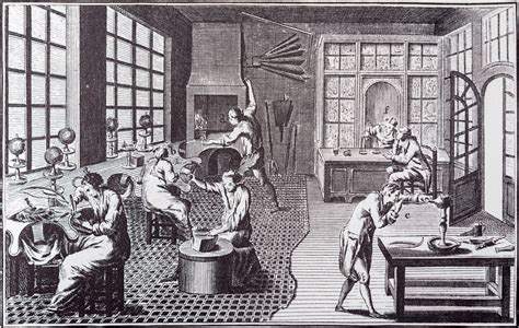 Représentation d'un atelier d'orfèvre de l'Égypte ancienne