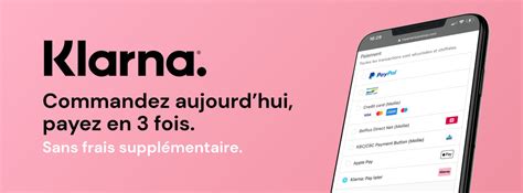 Infographie expliquant le fonctionnement du paiement en 3 fois avec Klarna