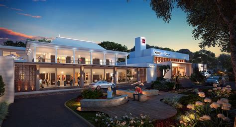 Façade du centre commercial So'Flo Mall à Floréal, Maurice