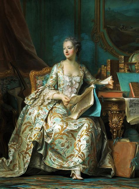 Portrait de la marquise de Pompadour