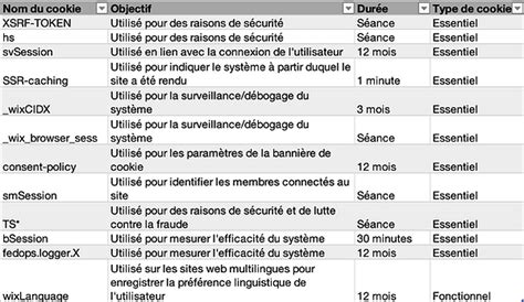 Infographie expliquant les différents types de cookies utilisés sur un site e-commerce