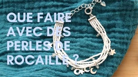 Collage de différentes idées de bijoux DIY en perles de rocaille (bracelets, colliers, boucles d'oreilles)