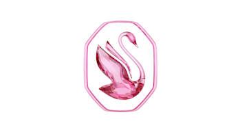 Logo de Swarovski représentant un cygne.