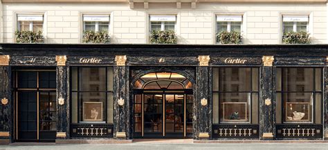 Vue de la rue de la Paix à Paris à l'époque de Cartier