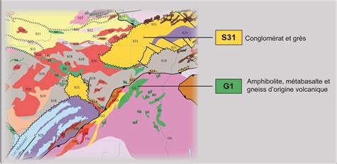 Carte de l'Europe montrant les zones géologiques riches en minéraux et les zones de dépendance d'approvisionnement