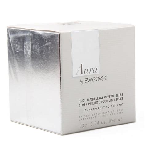 Photographie du bijou maquillage Aura by Swarovski Crystal Touch avec sonPackaging scintillant