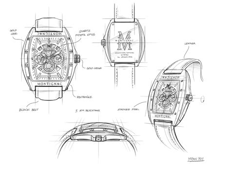 Exemple visuel de l'arrière d'un boîtier de montre avec un numéro de modèle mis en évidence.