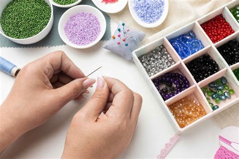 Infographie détaillant les étapes de fabrication des perles Miyuki