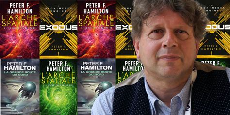 Illustration de Peter F. Hamilton, auteur de space opera