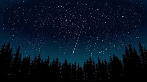 Illustration d'une nuit étoilée avec des constellations mises en avant, évoquant l'inspiration céleste de la joaillerie.