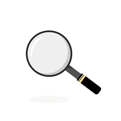 Illustration d'une loupe de gemmologue examinant une pierre précieuse avec des inclusions visibles.