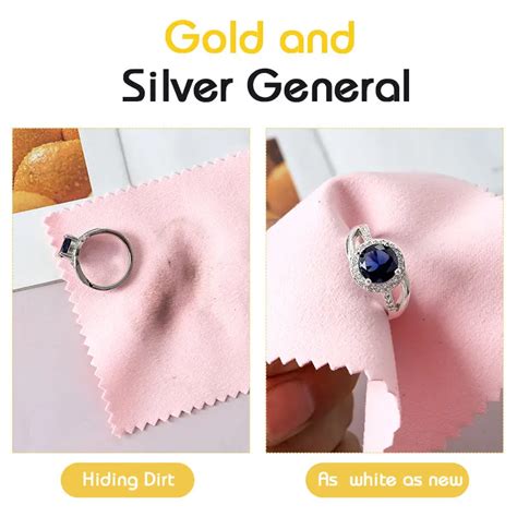 Image d'un chiffon de polissage pour bijoux en argent