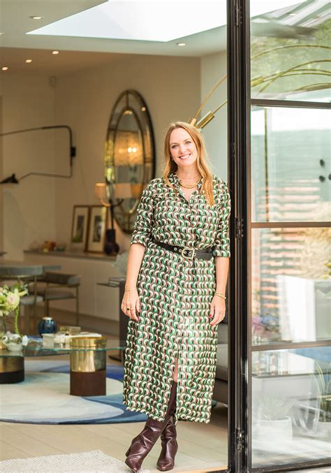 Photos d'archives de Marisa Hordern ou du siège de Missoma à Notting Hill