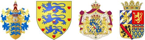 Représentation d'un lion majestueux sur un blason