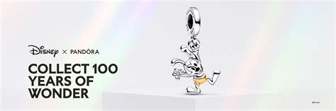Illustration du partenariat Pandora x Disney avec des charms iconiques