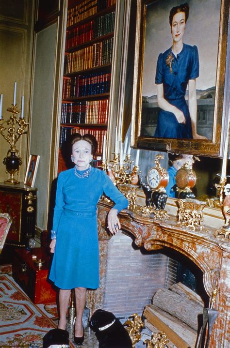 Photographie de Wallis Simpson, Duchesse de Windsor, dans un style élégant