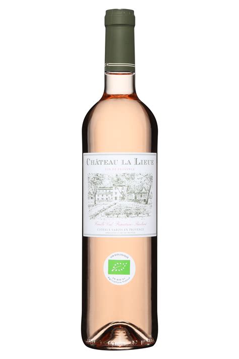 Bouteilles de vin rosé de la gamme Pierres Bleues