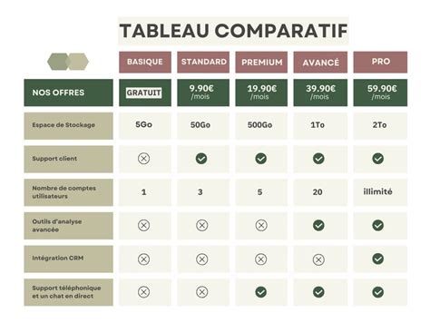 Tableau comparatif des différentes perles en pierre style grand trou (type, dimensions, couleurs possibles)