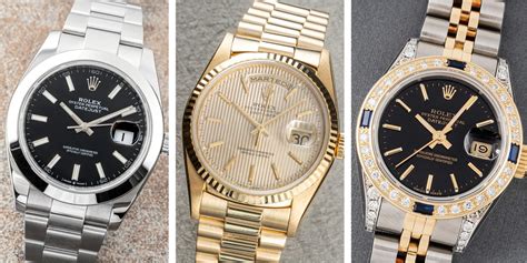 collage de différentes montres rose doré de styles variés