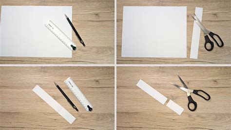 Illustration montrant comment découper et enrouler une bande de papier autour du doigt pour mesurer son tour.