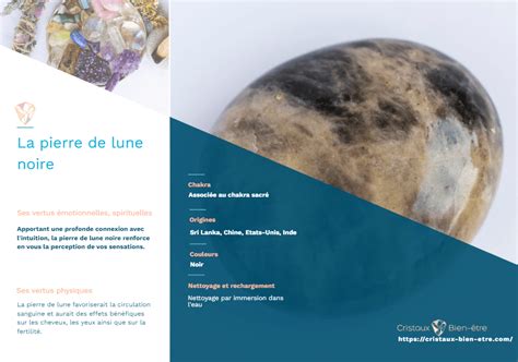 Illustration antique représentant la lune et une pierre de lune