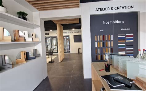 Vue intérieure du showroom Valquère à Anvers