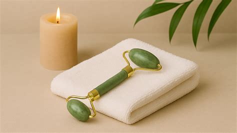 Illustration montrant des applications du Jade pour la peau et le soulagement des maux de tête