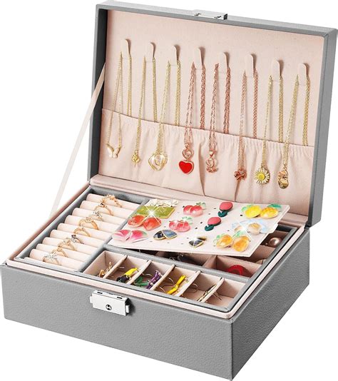 Coffret de rangement pour bijoux en cristal