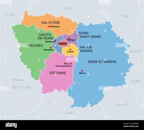 Carte de France mettant en avant la région Parisienne comme centre de production d'apprêts de bijouterie.