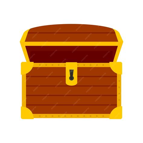 Coffre au trésor en bois rustique ouvert, révélant une collection de pierres semi-précieuses variées et colorées.