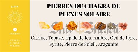 Représentation stylisée du chakra du plexus solaire avec une Pierre de Soleil