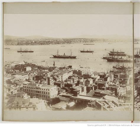 Photographie originale de Mihran Iranian : Panorama de Constantinople pris de la tour de Galata