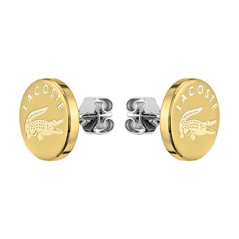Diversité de boucles d'oreilles femme Lacoste