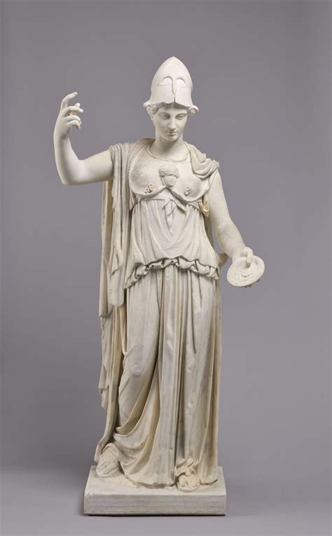 Représentation de la déesse Minerve avec un casque, symbolisant le poinçon