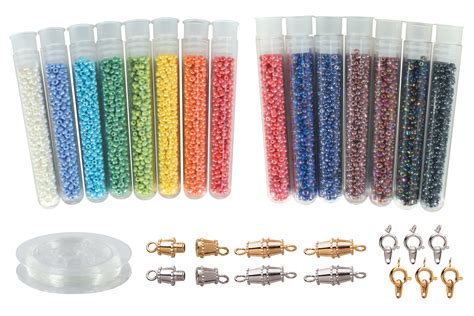 Schéma comparant les tailles de perles de rocailles et Delica (10/0, 11/0)