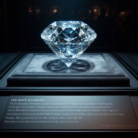 Le diamant Hope exposé au musée