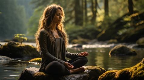 Une personne méditant avec une pierre de labradorite sur son plexus solaire