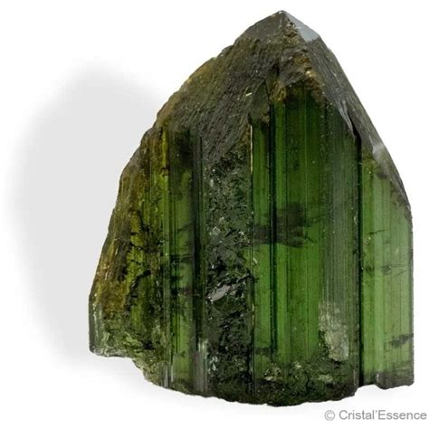 Illustration symbolisant l'énergie et la vitalité associées à la tourmaline verte