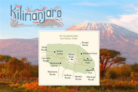 Carte de la région de Merelani en Tanzanie, près du Kilimandjaro