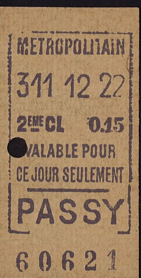 Infographie retraçant l'histoire du ticket de métro parisien, de 1900 à nos jours