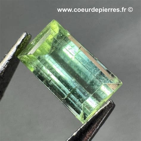 Image montrant la diversité des nuances de tourmaline verte