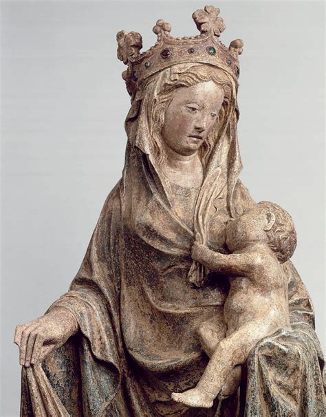 Exemple de reconstitution numérique d'une sculpture médiévale polychrome