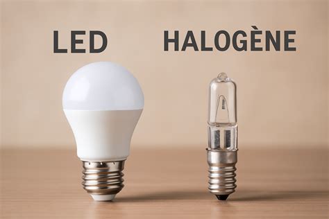 Illustration comparative de l'éclairage LED et halogène sur une Golf 7