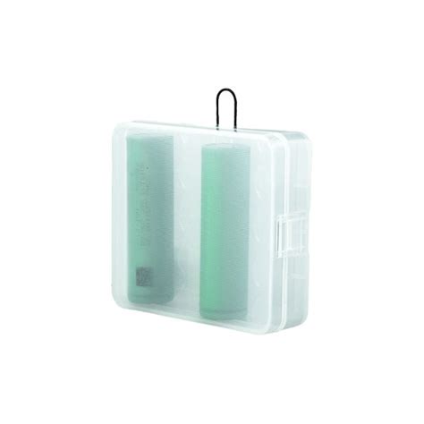 Boîte de protection rigide pour 4 accus 18650