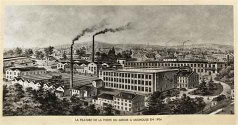 Vue générale de Mulhouse, ville industrielle et dynamique