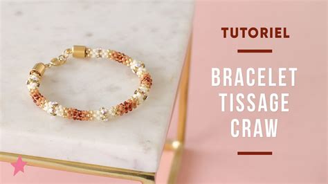 Exemple de bracelet réalisé avec la technique CRAW
