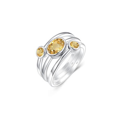 Exemples de bijoux en citrine