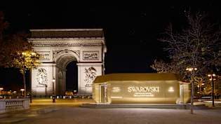 Illuminations des Champs-Élysées par Swarovski