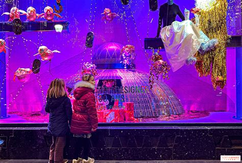 Vitrines de Noël des Galeries Lafayette